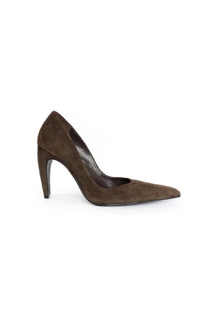 Scarpin Chanois Jois Deep Brown