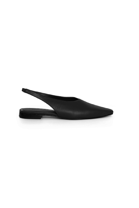 Jibato Leather Shoe Black