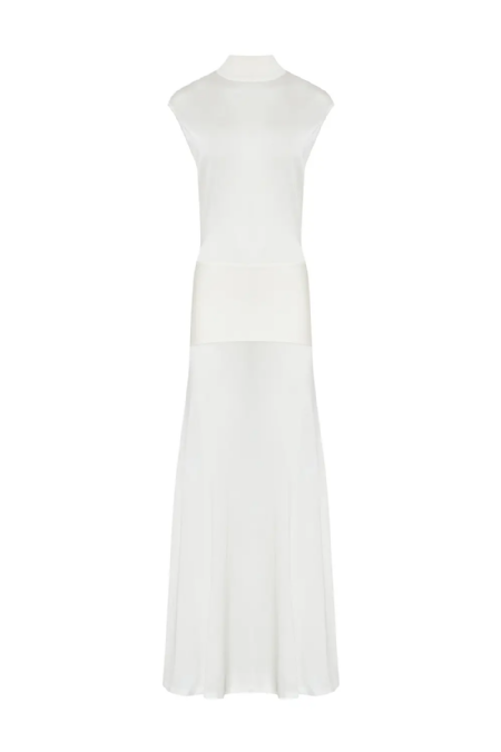 Jigo Knit Dress Off White