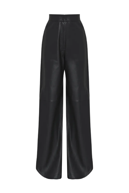 Jolen Leather Pants Black