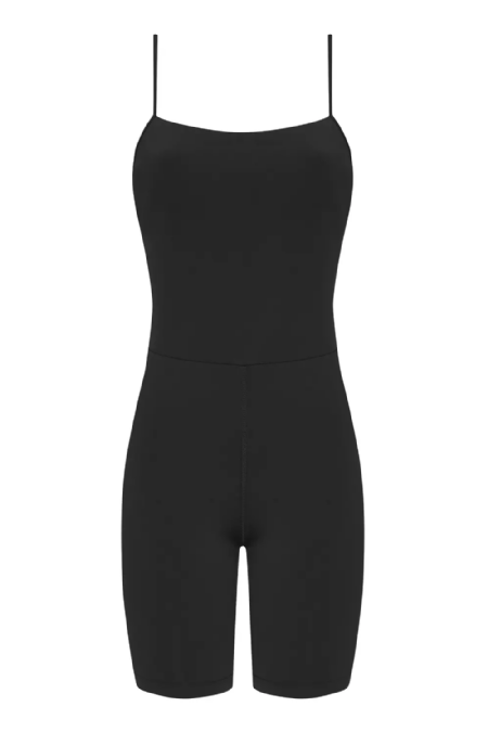 Ifity Mesh Jumpsuit Black