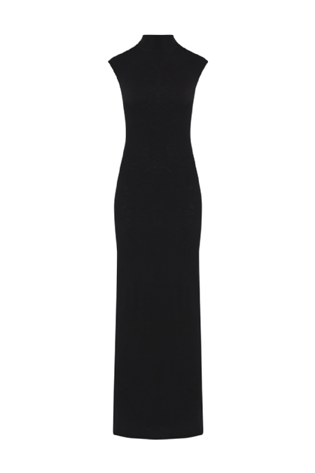 Jick Knit Dress Black