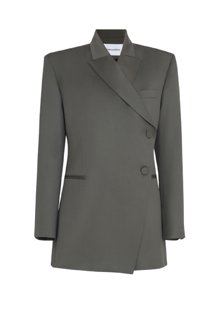 Janicat Wool Blazer Carbon
