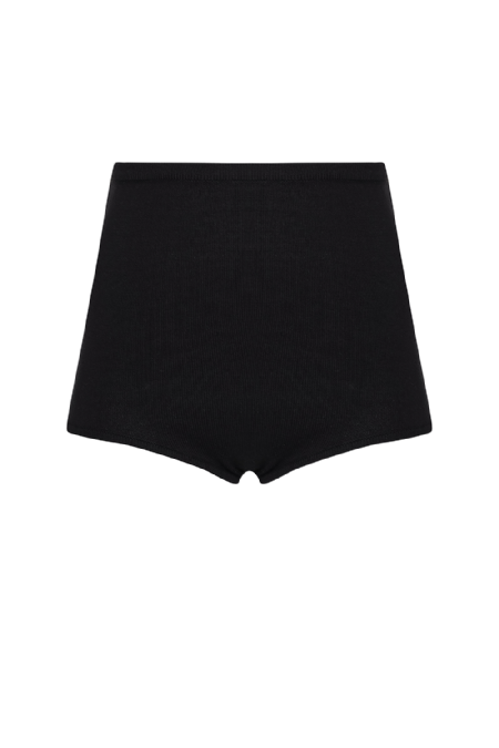 Jendy Knitted Hot Pants Black