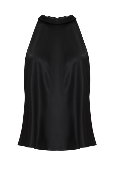 Jicane Crepe Blouse Black