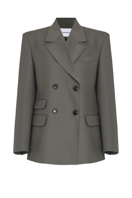 Janx Wool Blazer Carbon