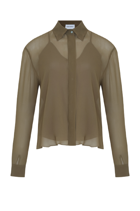 Jijifi Silk Shirt Olive