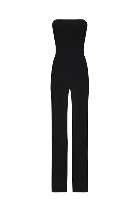 Jilk Knit Jumpsuit Black