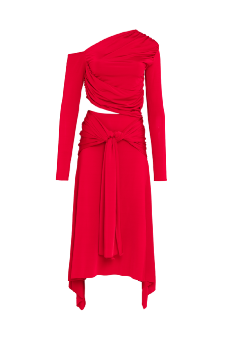 Ivali Knit Dress Rouge