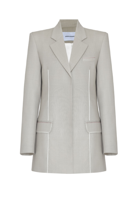 Julie Wool Blazer Etoupe