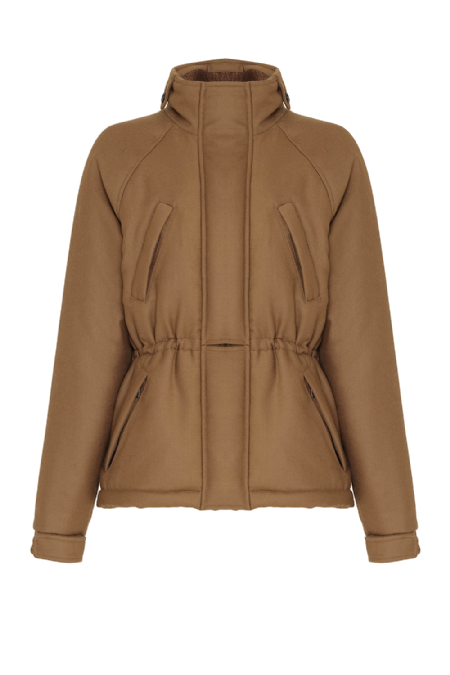 Luisa Wool Coat Almond
