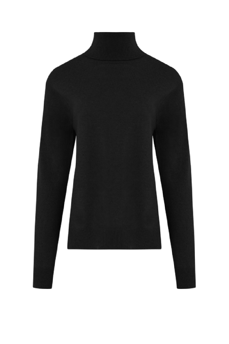 Liza Cashmere Blouse Black