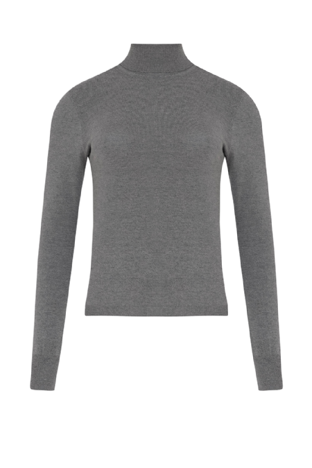 Lilubas Knit Blouse Melange Gris