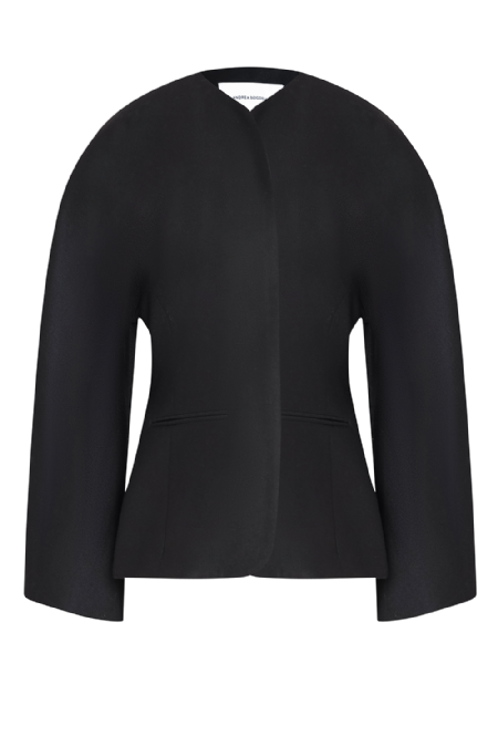 Laurentina Wool Blazer Black