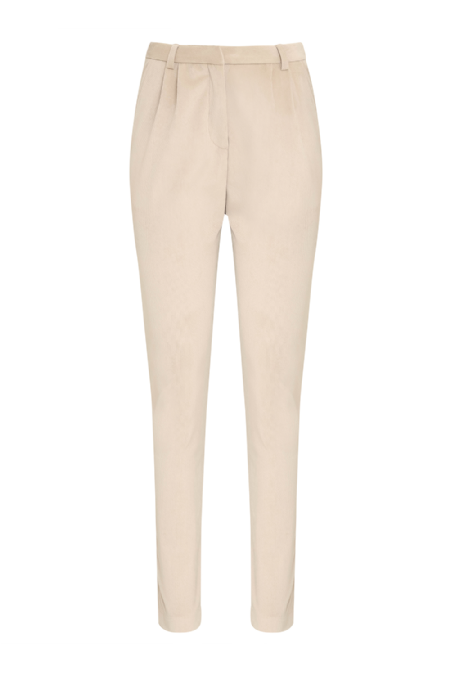 Limila Velvet Pants Beige