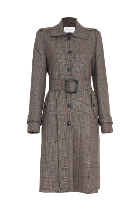 Loureiro Wool Coat Beige - Wine