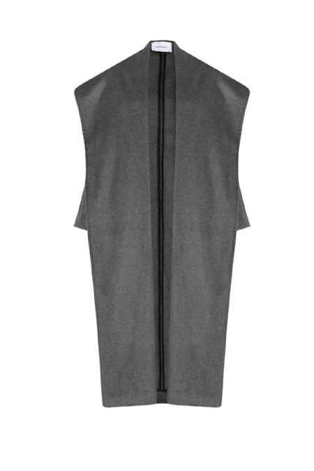 Lhotse Wool Coat Stone Melange