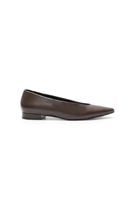 Lorenza Leather Shoes Ebene Brown