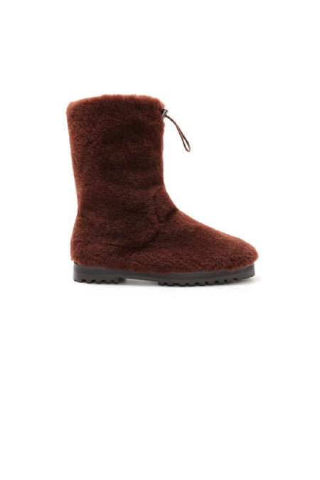 Bota Pelo Lunga Deep Brown