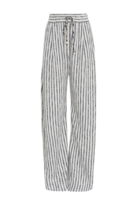 Jeba Knit Pants Cru - Blue