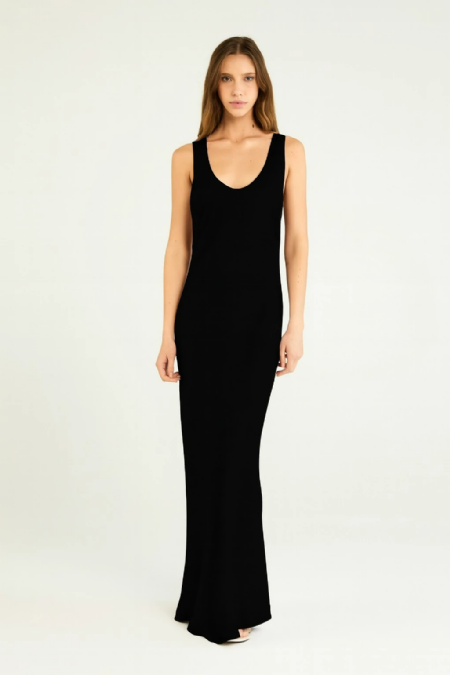 Jeni Crepe Dress Black