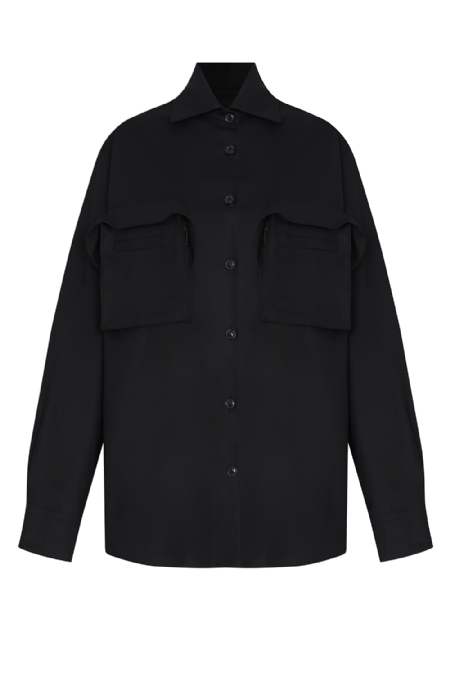 Junna Tailored Shirt Black