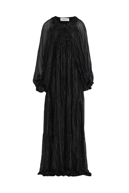 Jaciti Silk Dress Black