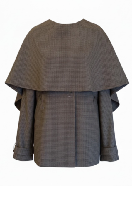 Larissa Wool Blouse Brown