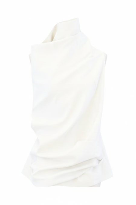 Jalin Tricoline Dress White