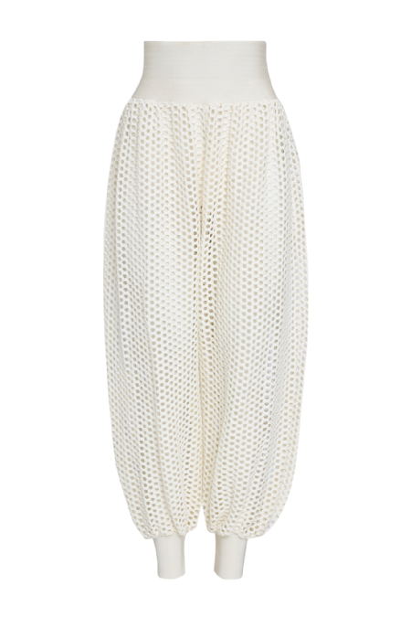 Jezita Knit Pants Off White