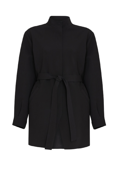 Wool Coat Black