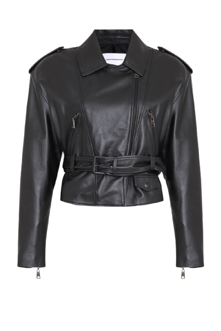 Lalma Leather Jacket Black