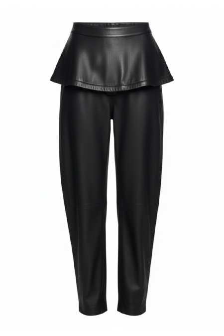 Lithuanian Leather Pants Black