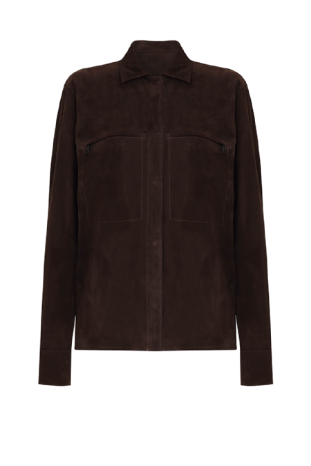 Lemes Chamois Shirt Ebene Brown