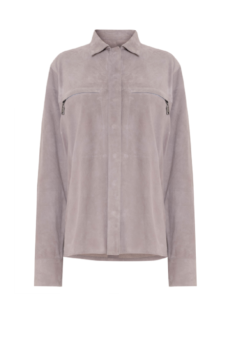 Lemes Chamois Shirt Mink Gray