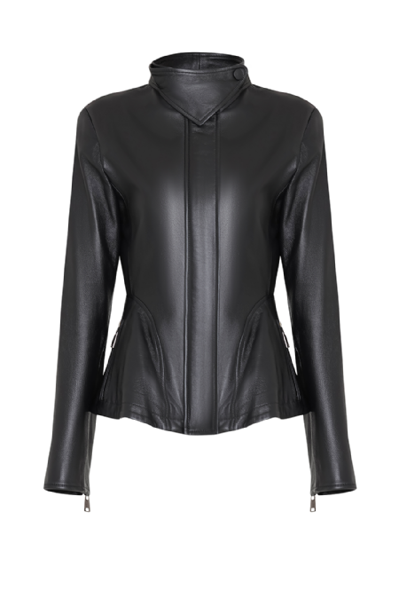 Libre Leather Jacket Black