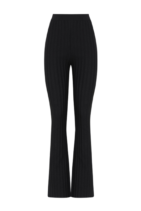 Lobin Knitted Pants Black