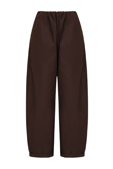 Lizild Tailored Trousers Deep Brown