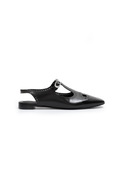 Loll Leather Shoe Black