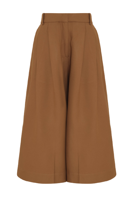 Lilug Crepe Pants Toffee Brown