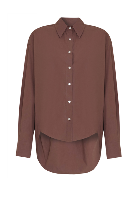 Lipiper Tricoline Shirt Deep Brown