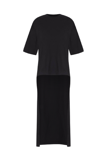 Loties Knit Blouse Black