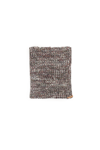 Levaer Knitted Collar Gris-Wine
