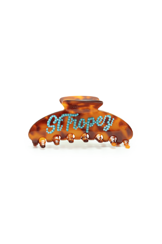 Large St. Tropez Hair Clip Tartaruga