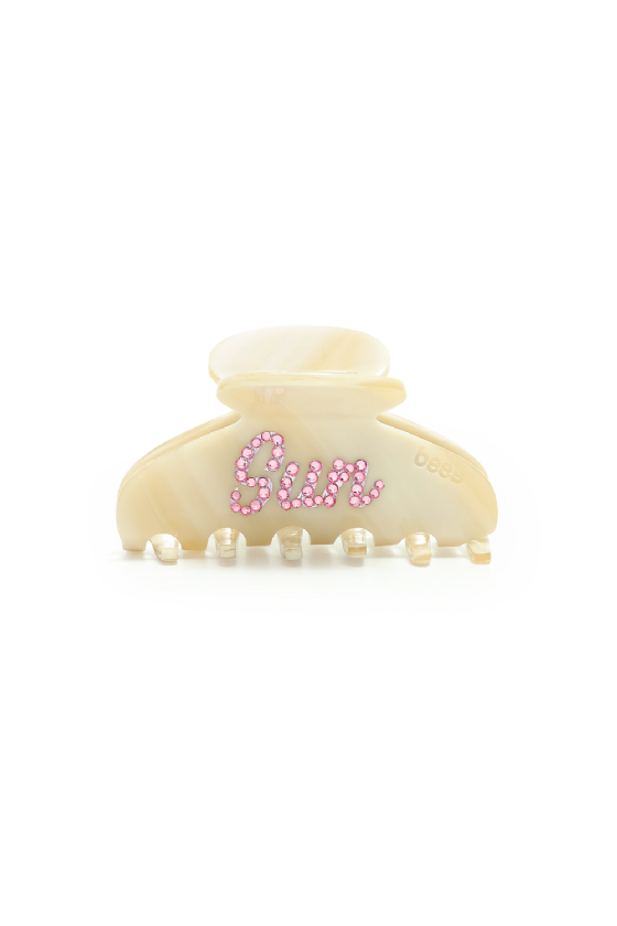 Sun Medium Clip Creme