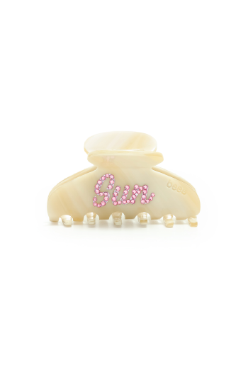 Sun Medium Clip Creme