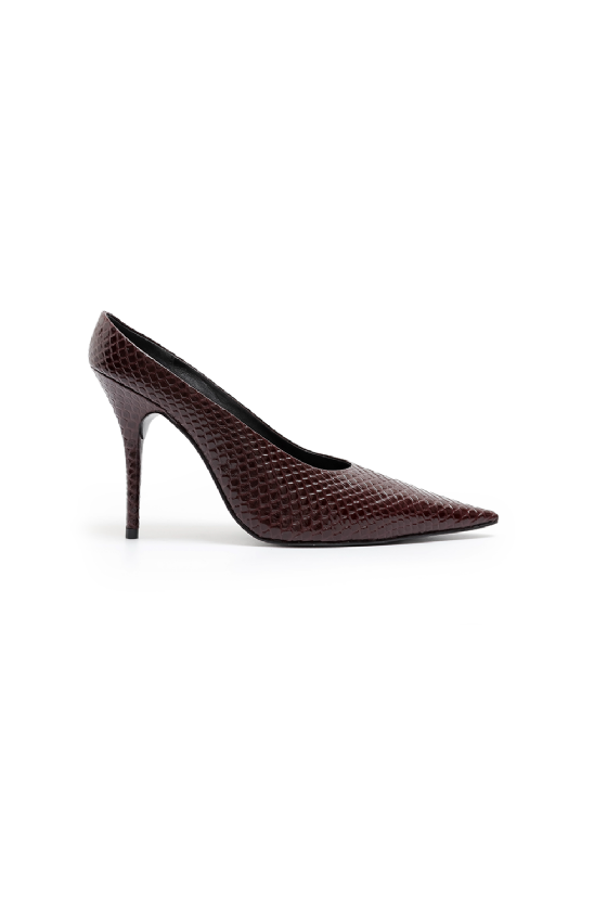 Lule Patent Leather Pumps Dark Wine