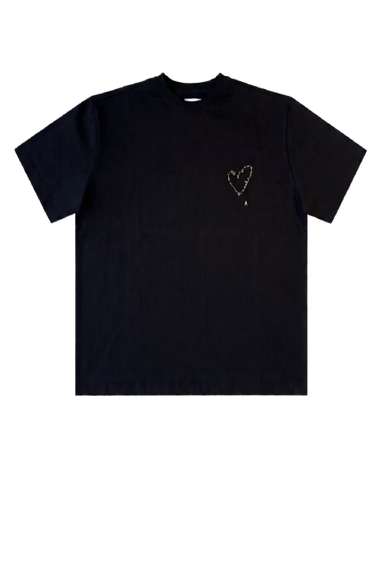 Liam Cotton T-Shirt Black