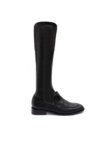 Luci Leather Boot Black