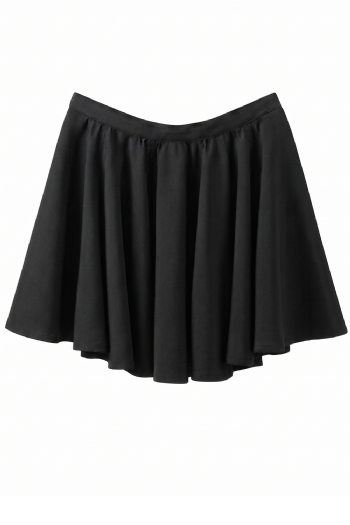 Luniz Wool Skirt Black